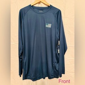 NWT. Huk Men's Pursuit Performance Fishing Shirt. XXL.